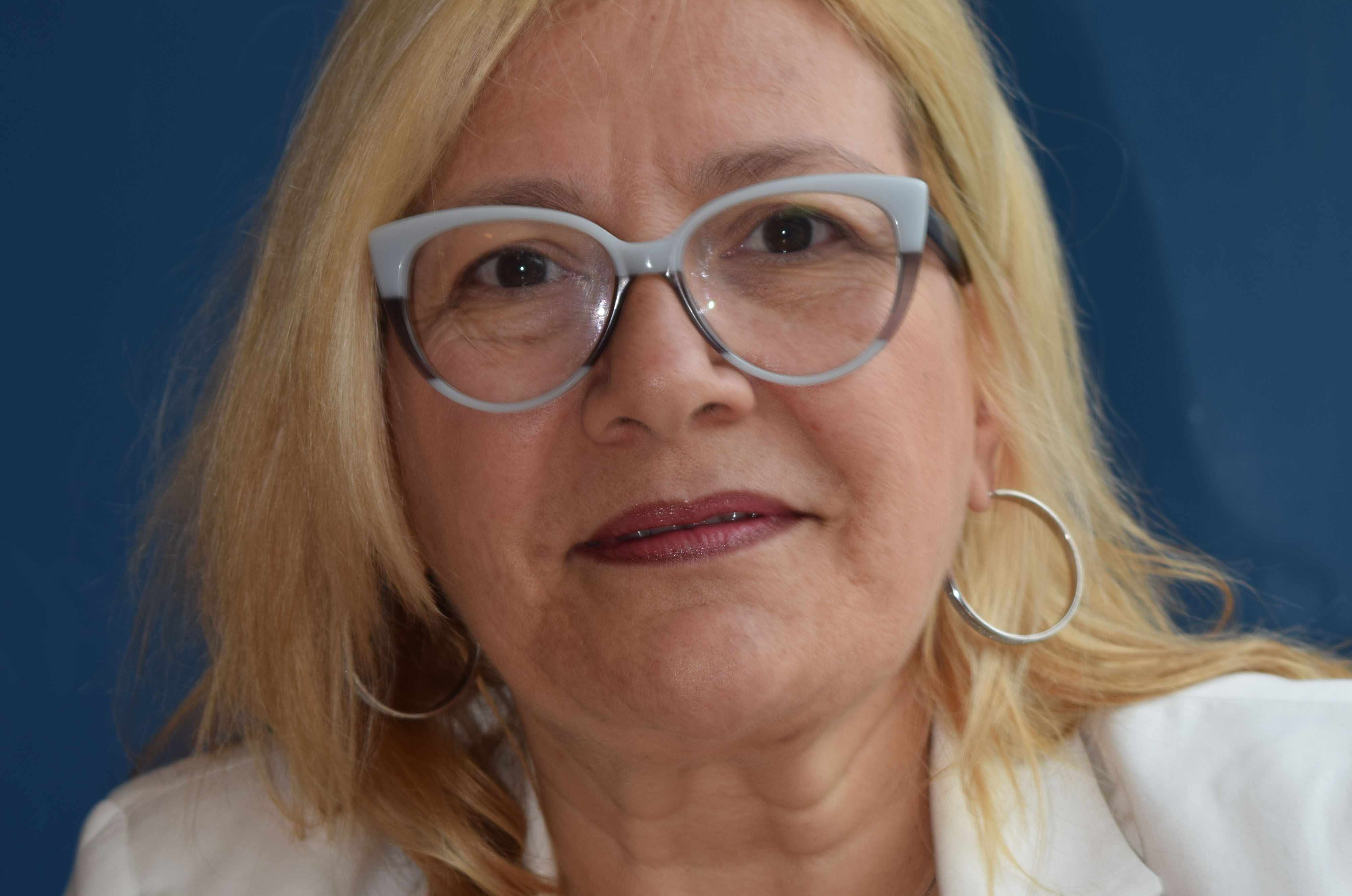 Pilar Cobos durant l'entrevista