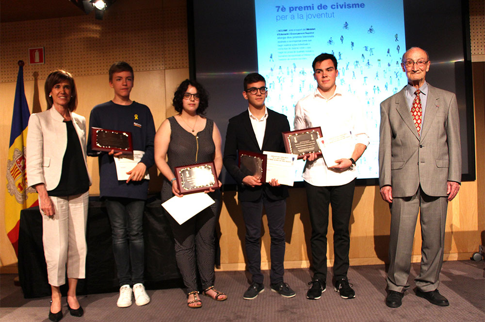 Guanyadors de la setena edició dels Premis de Civisme