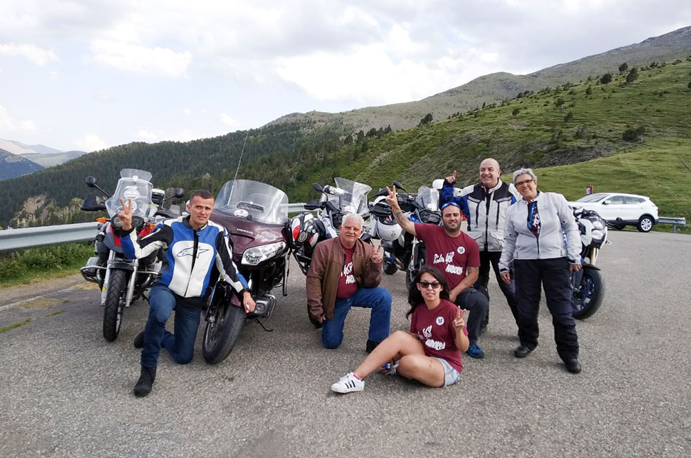 Motociclistes a la Rider 468 Andorra