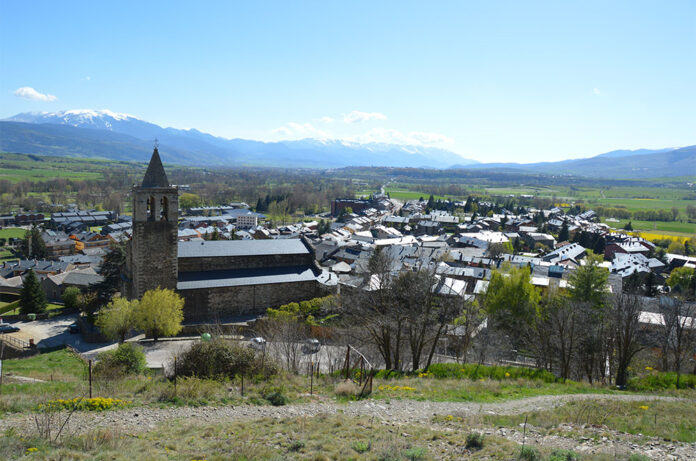 Vista aèria de Llívia