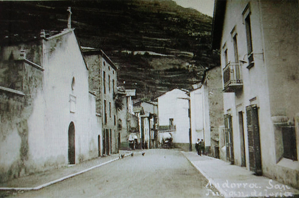 foto antiga Església de Sant Julià i Sant Germà