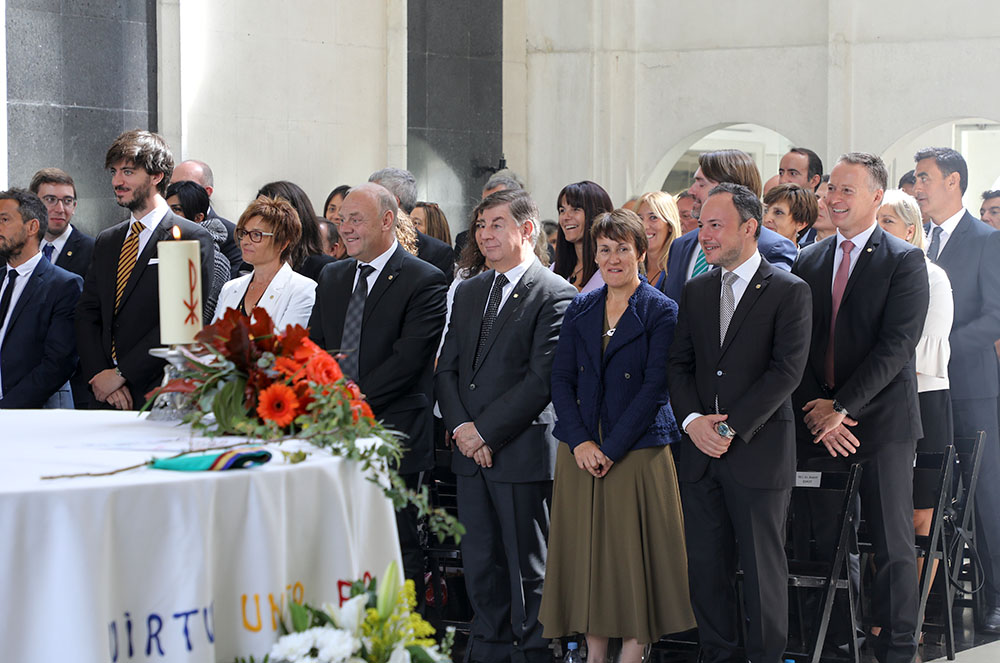Autoritats andorranes a la Diada de Meritxell