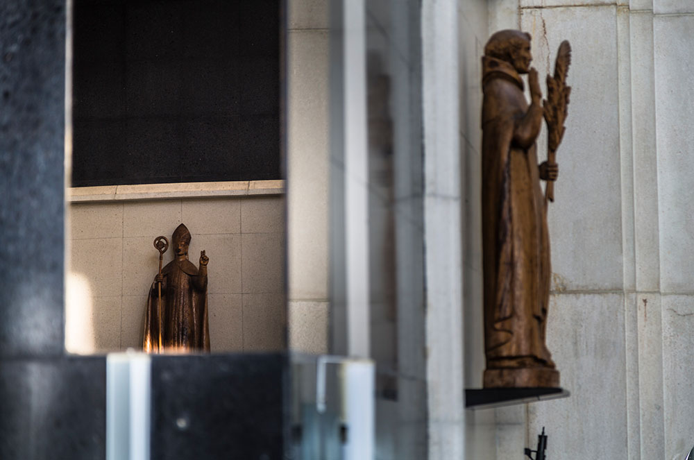 Figures religioses a la Basílica de Meritxell