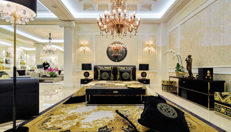 Llar decorada amb la col·lecció Versace Home