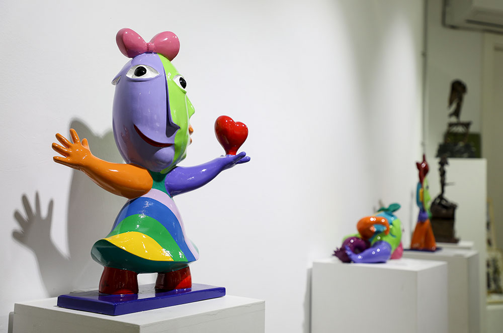 Escultures de Rocayart i José Luís Pascual