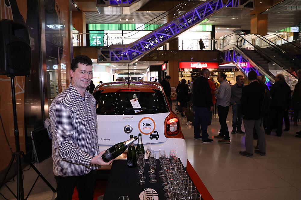 Còctels a la presentació de la plataforma Muvif