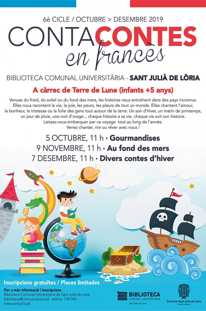 Contacontes en francès