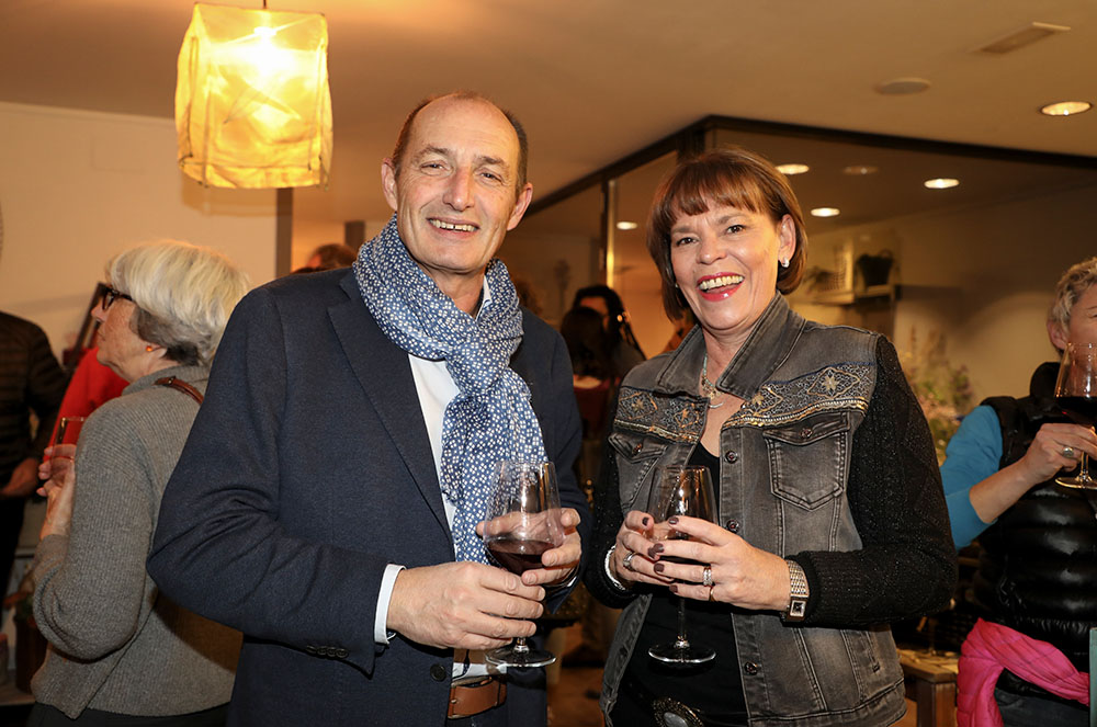 Representant francès a la Celebració del Beaujolais nouveau