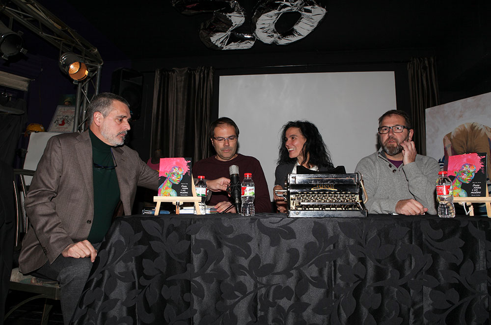 Equip editorial a la Presentació del llibre Buenos Aires de Nerea Liebre