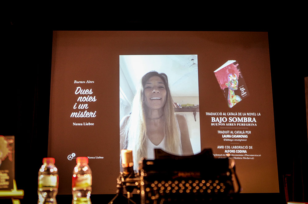 Videoconferència a la Presentació del llibre Buenos Aires de Nerea Liebre