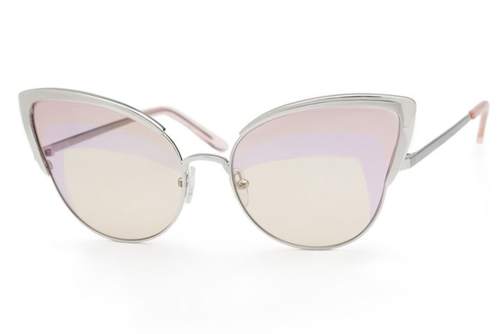 Ulleres amb silueta cat eye, d’Ulyana Sergeenko