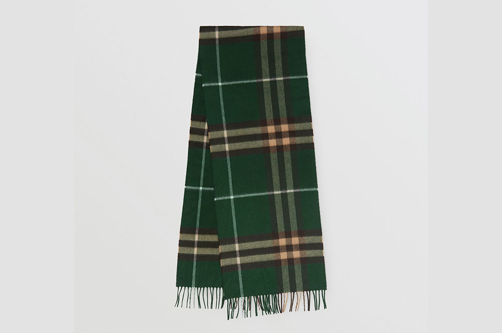 Bufanda clàssica de caixmir de quadres Burberry