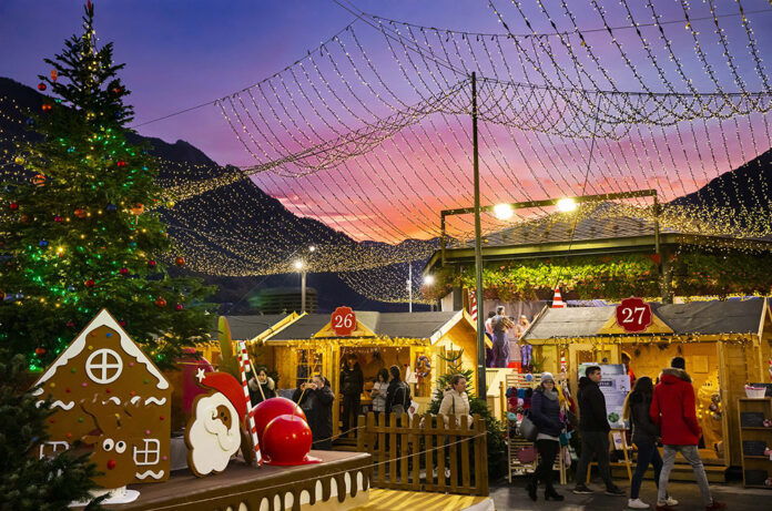 Poblet de nadal a les festes nadalenques