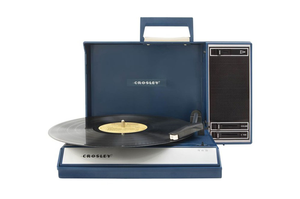Tocadiscos portàtil, de Crosley