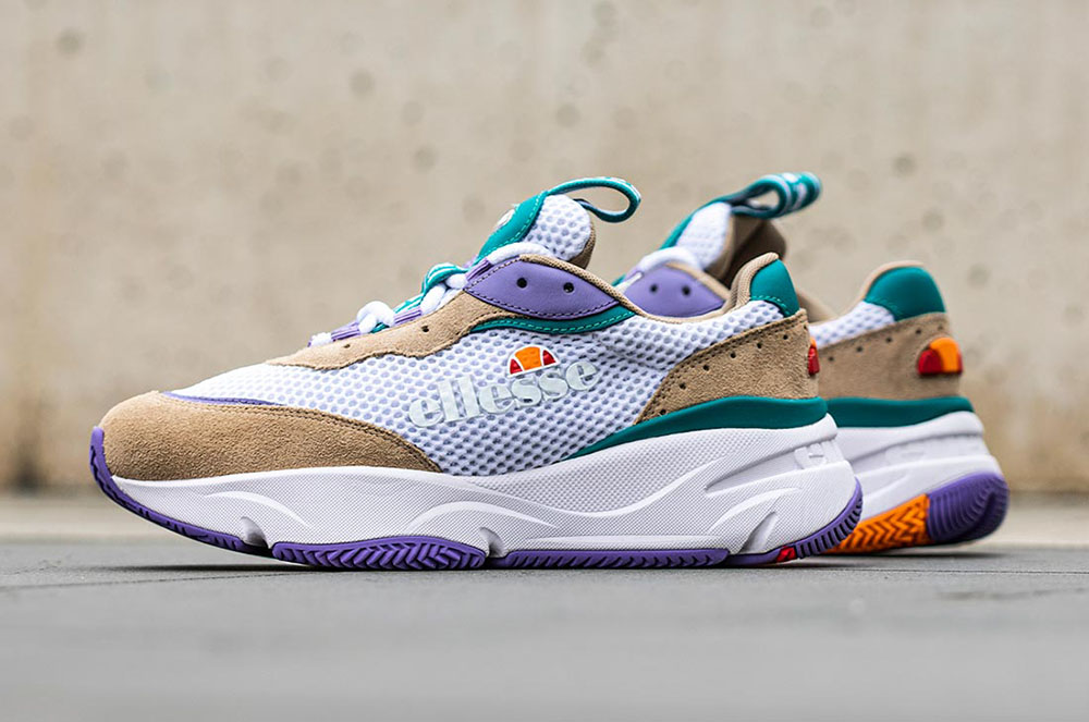 Bambes multicolor de la mateixa col·lecció Ellesse