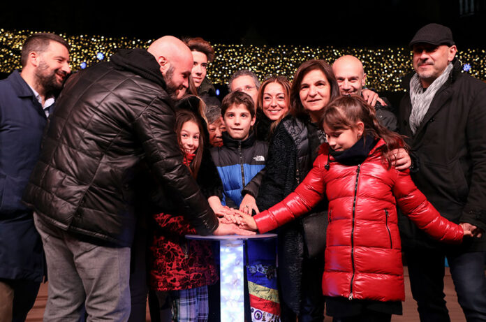 Encesa de llums de Nadal a Escaldes-Engordany