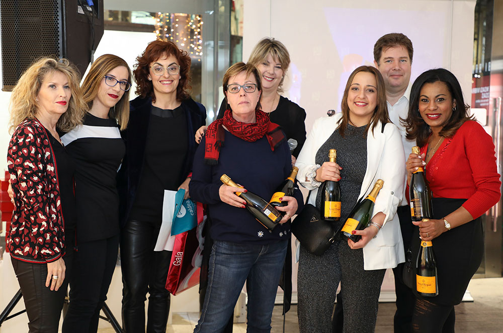 Premiades al sopar d'empresa de Gala Perfumeries