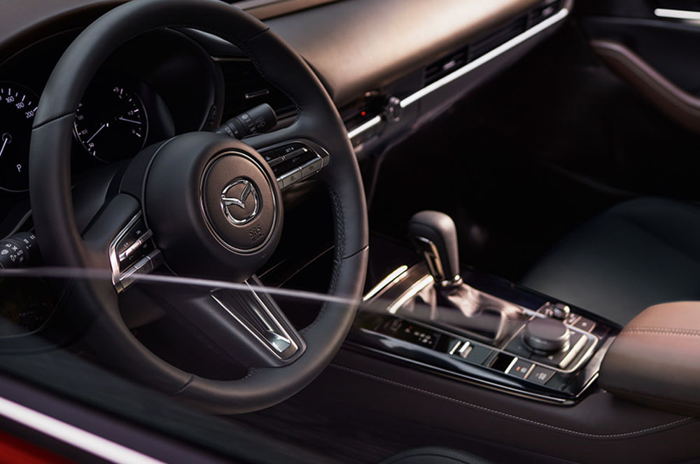 Detalls interiors del Mazda CX-30 M Hybrid
