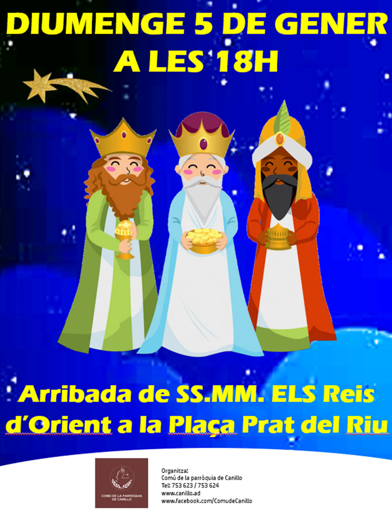 Cavalcada dels Reis d’Orient Canillo