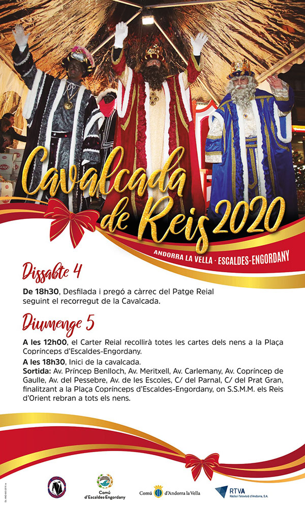 Cavalcada de reis andorra la vella i escaldes