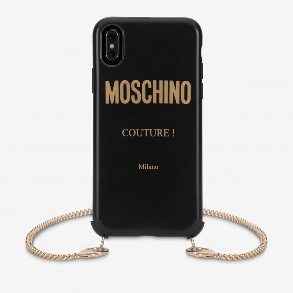 Funda per Iphone amb cadena Moschino