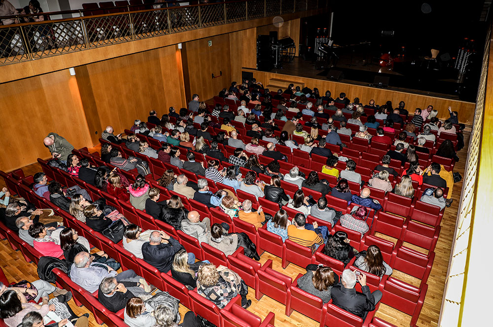 Públic al concert de Dulce Pontes
