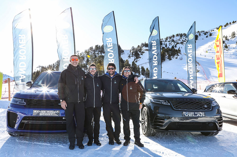 Monitors de Land Rover a Grandvalira Soldeu