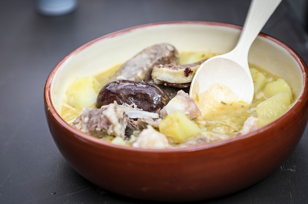 Plat d'escudella de Sant Antoni