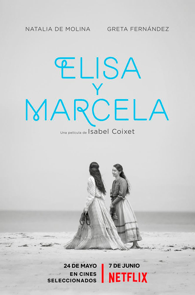 Cartell de la pel·lícula Elisa y Marcela amb Sylvia Steinbrecht