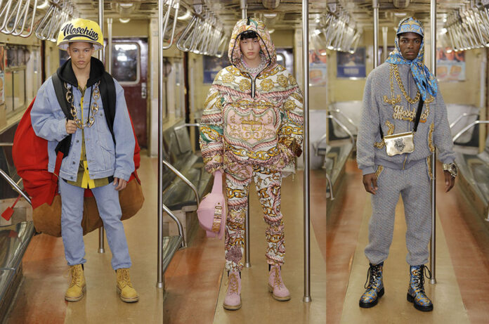 Estil oversize de Moschino