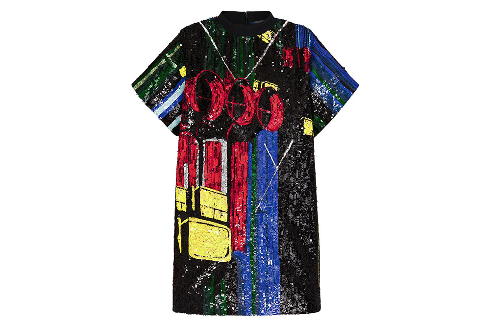 Vestit samarreta de lluentons, de LOUIS VUITTON