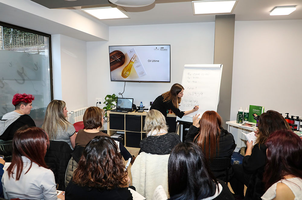 Taller de presentació de Productes Schwarzkopf Professional