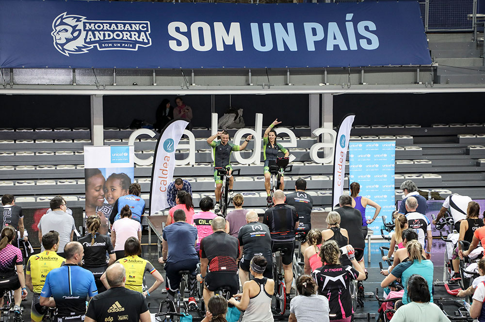 Pedalada Solidària Capicor per la infància al poliesportiu