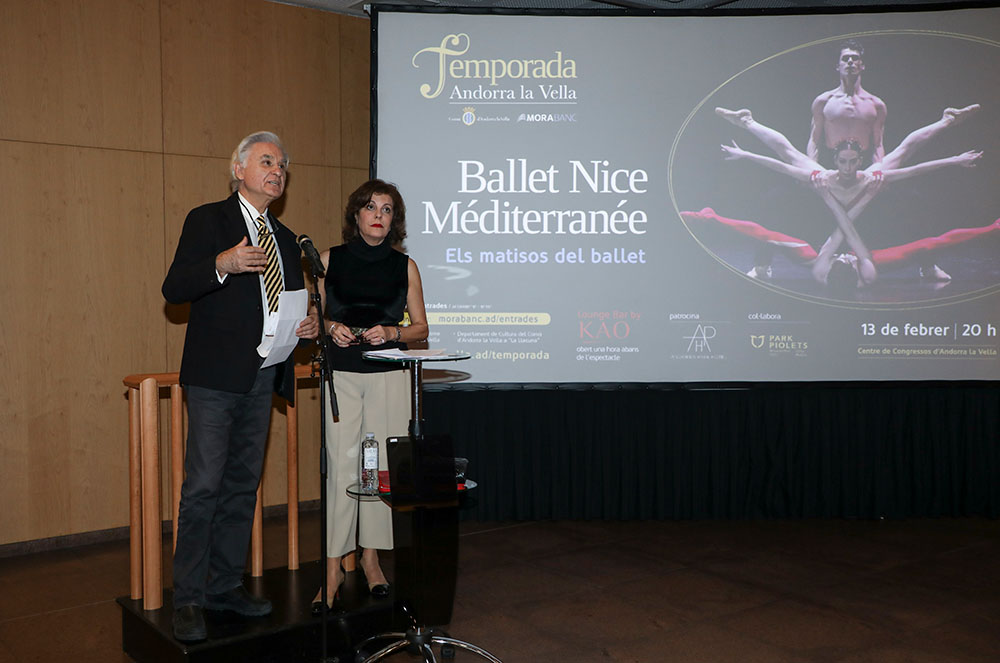 Presentació de Ballet Nice Méditerranée