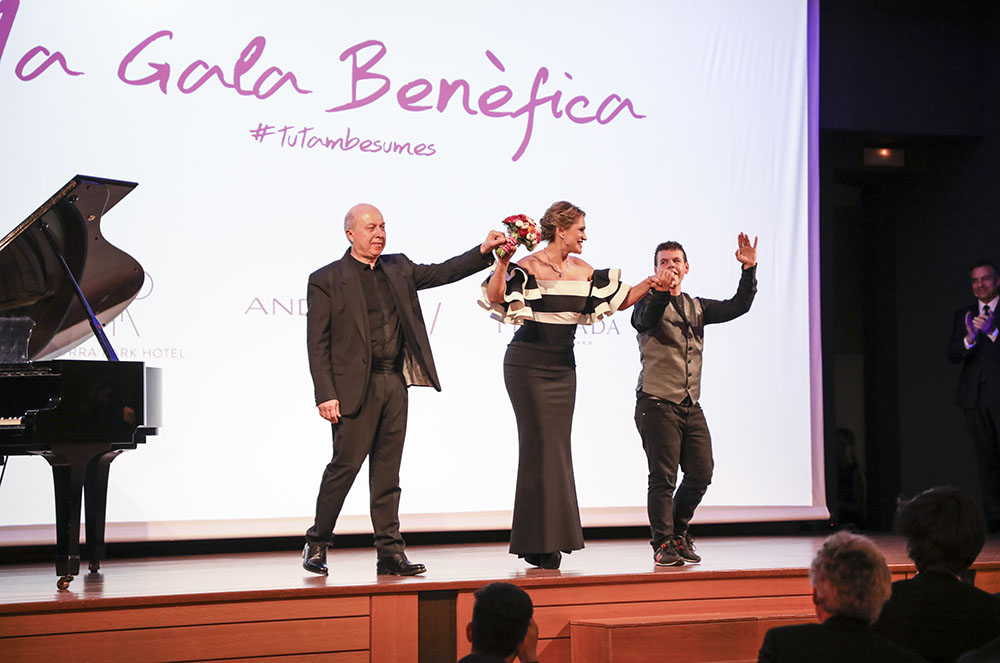 Ainhoa Arteta a la Gala benèfica Andbank