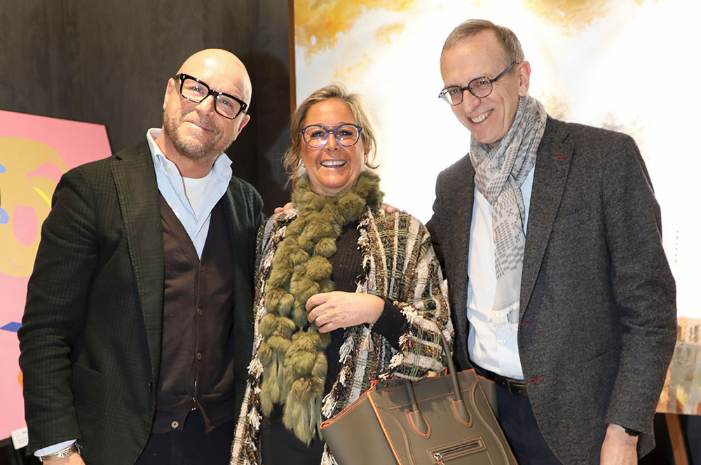 Cristina Urbiola de Pérez a la nova exposició a Pyrénées Andorra