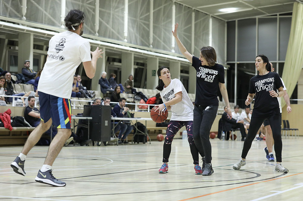 Laura Mas al champions for unicef