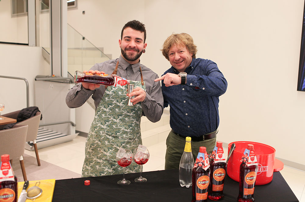 Degustació de Martini Fiero a les noves instal·lacions de Cars Pyrénées