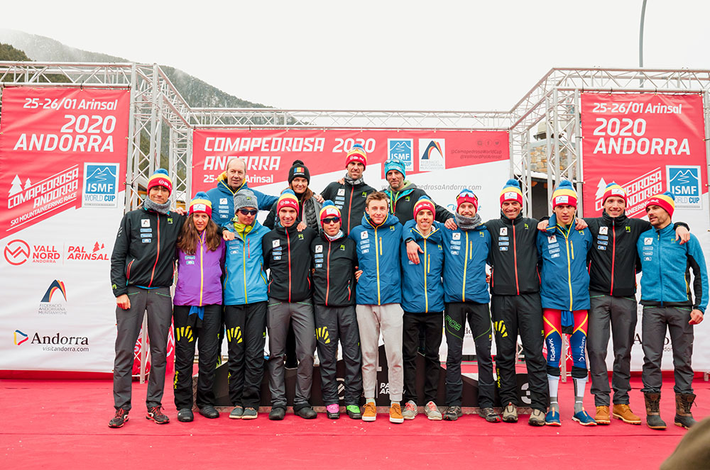 Guanyadors vertical race comapedrosa 2020