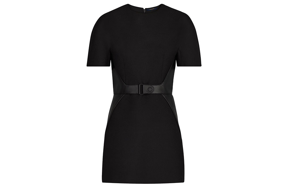 Col·leccions de Vestit de màniga curta amb cinturó de pell de Louis Vuitton