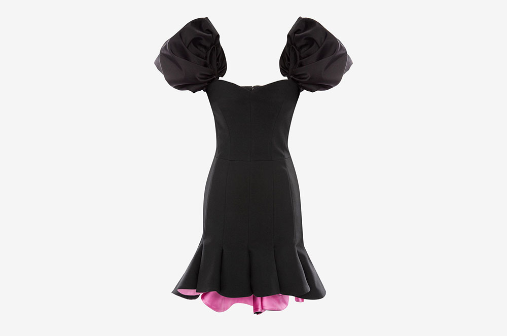 Vestit de seda bustier Alexander McQueen