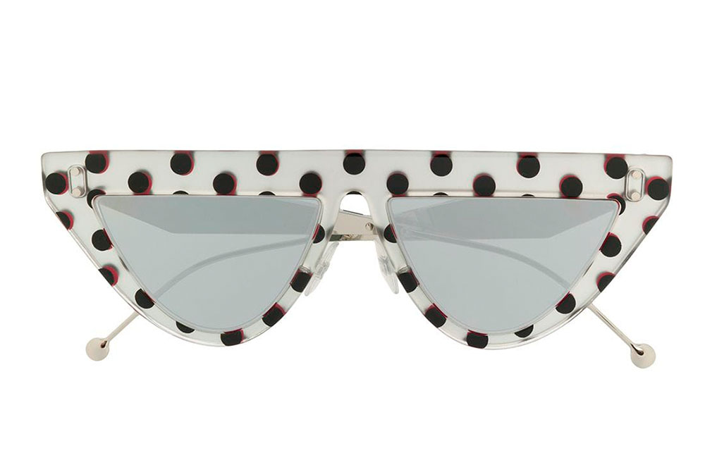 Ulleres de sol amb cercles negres de FENDI