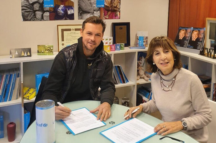 Jean-Ba Poux i Unicef Andorra