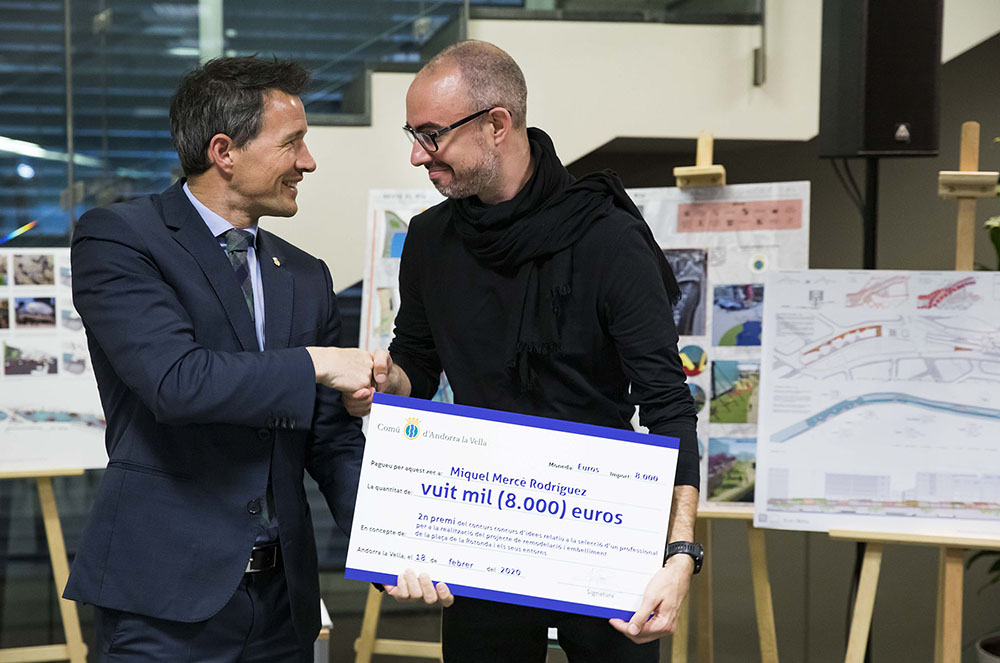 Miquel Mercè segon lloc del concurs de La Rotonda