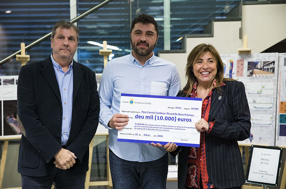 Pere Cervós guanyador del concurs de La Rotonda