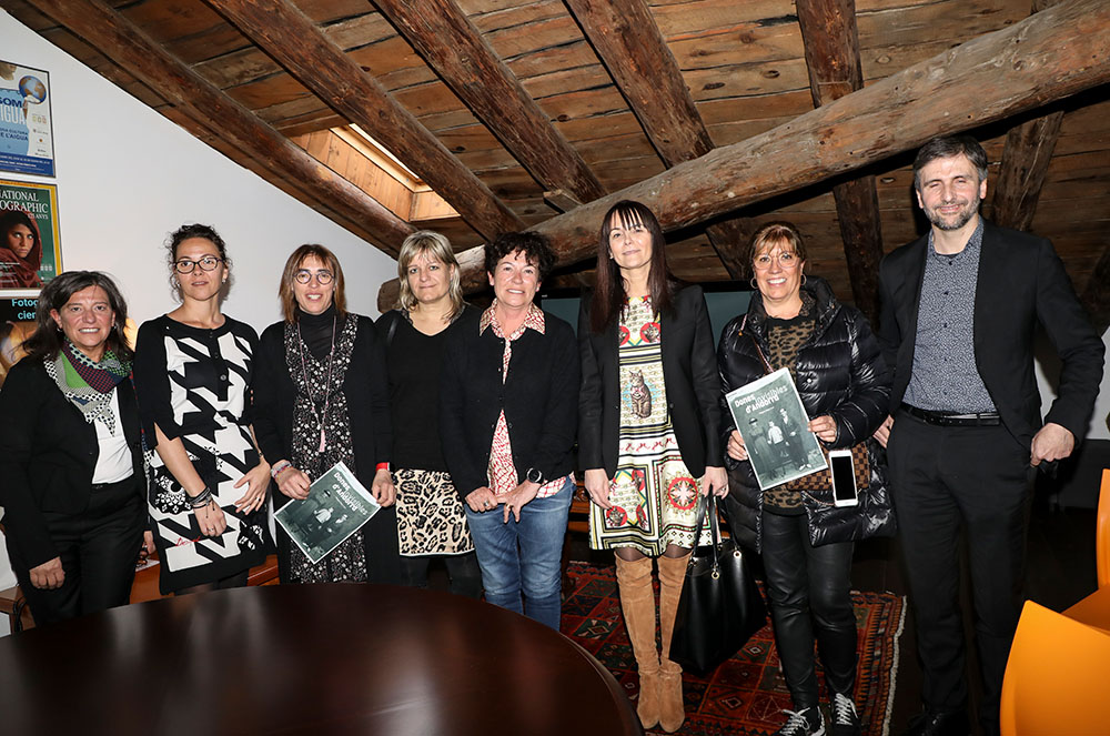 Assistents a la presentació de l'estudi 'Dones Invisibles d'Andorra'