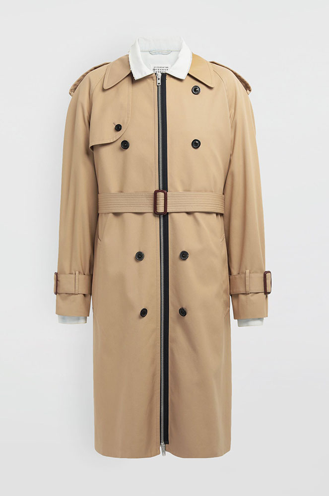 Gavardina beix de Maison Margiela reversible