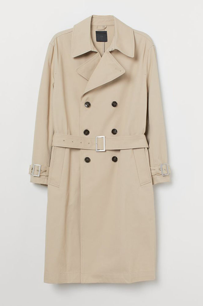 Gavardina de cotó de look H&M