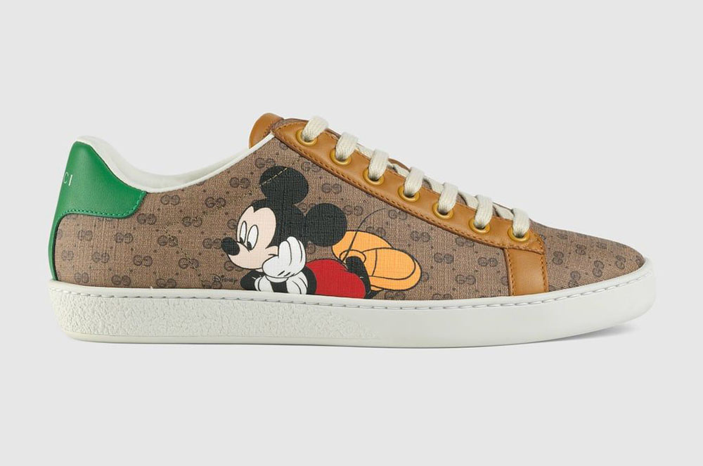 Sabata esportiva de monograma col·lecció GUCCI x DISNEY