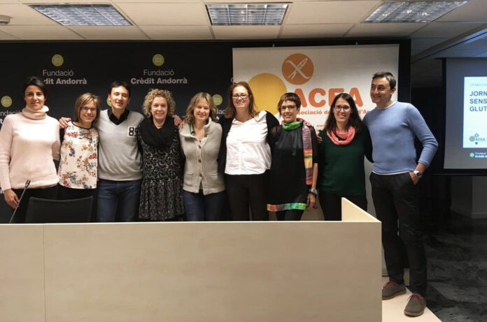 Equip de l'Associació de Celíacs d’Andorra